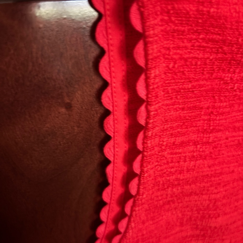 J CREW RED TOP - Picture 5 of 6